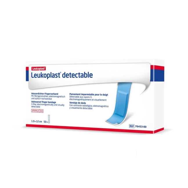 Leukoplast Detectable 1,9х12 см 50 шт