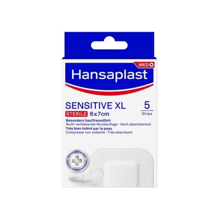 Hansaplast Sensitive Strips XL (нові) 5 шт