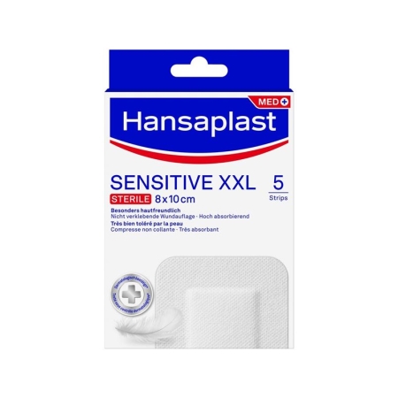 Hansaplast Sensitive Strips XXL (нові) 5 шт