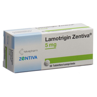 ЛАМОТРИГИН Зентива дисп табл. 5 мг