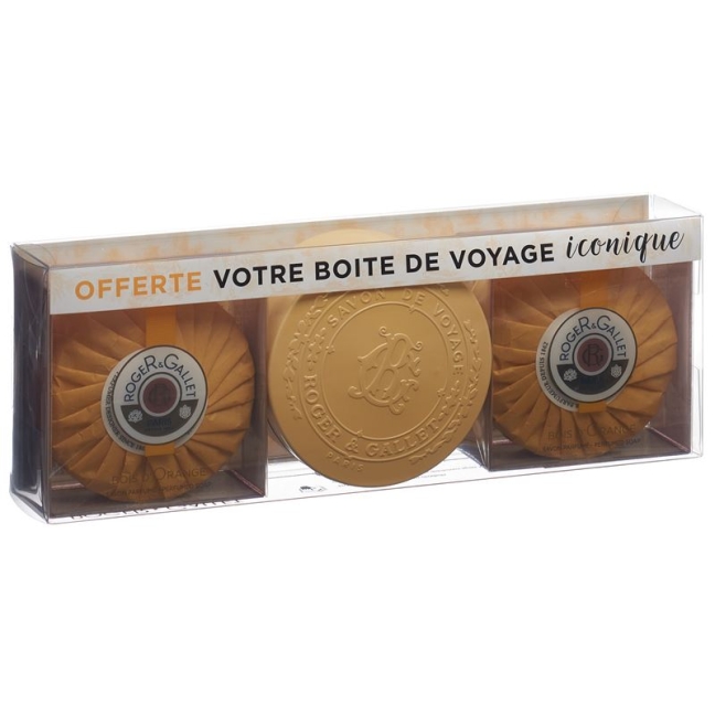 Роджер Галлет Bois D&#39; Coff Savons/boite Voyage