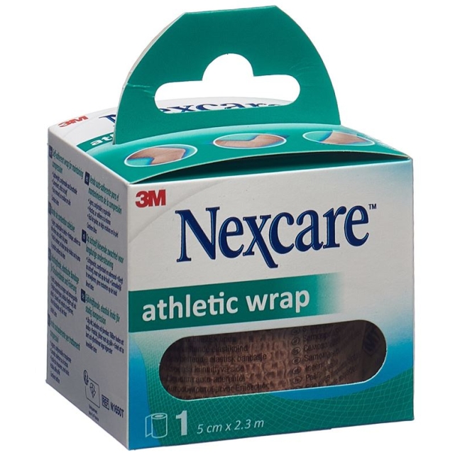 3M NEXCARE Athletic Wrap 5 см x 2,3 м бежевий