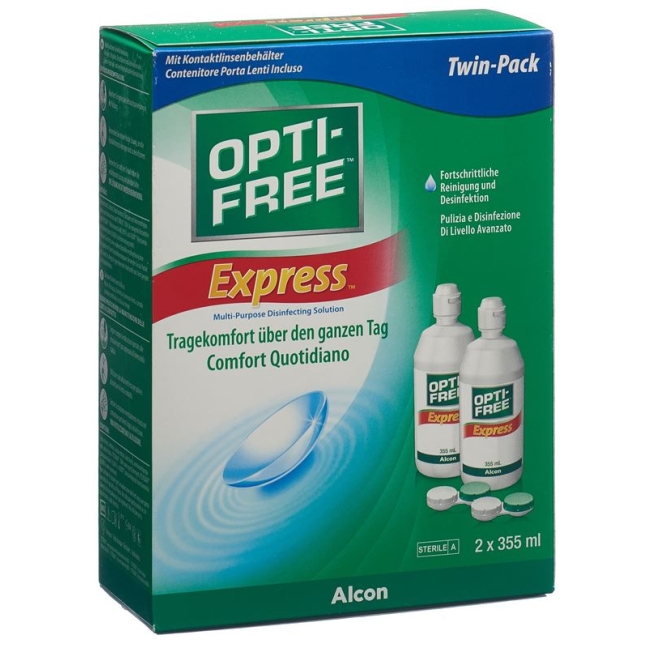 OPTI FREE EXPRESS No Rub Solve Duo Pack