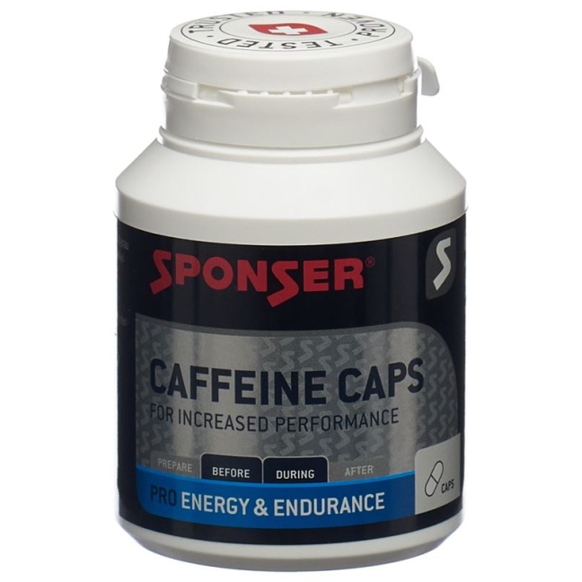 Sponser Кофеїн в капсулах банка 90 шт