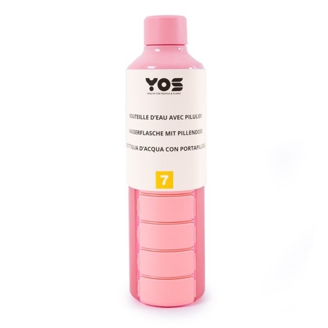 Щотижневий диспенсер Yos Bottle 375 мл із штифтом із 7 відділеннями