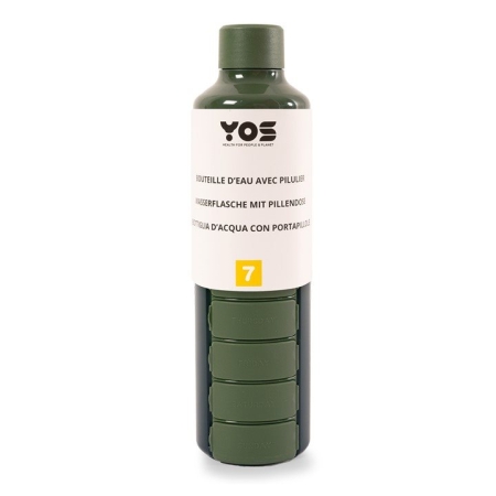 Тижневий дозатор Yos Bottle 375мл з 7 відділеннями гр