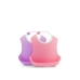 Нагрудник Twistshake 4m+ Pink Purple 2 шт