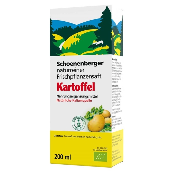 SCHOENENBERGER Картофель nat Fresh Pfl Bio