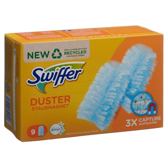 Swiffer dust magnet refill Febreze аромат 9 шт