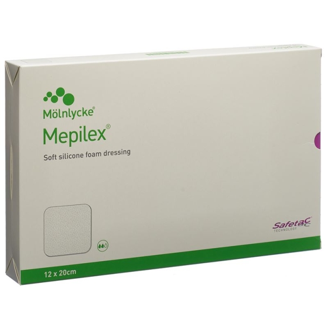 MEPILEX поролоновий бинт Safetac 12x20cm Si новий