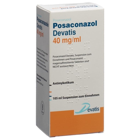 POSACONAZOLE Devatis Susp 40 мг/мл перорально