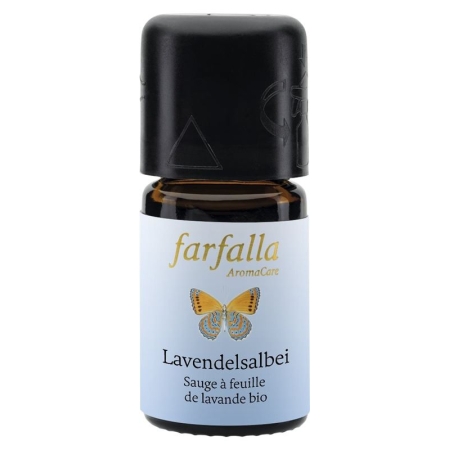 Эфирное масло Farfalla Lavender Sage с низким содержанием кетонов, органическое, 5 мл