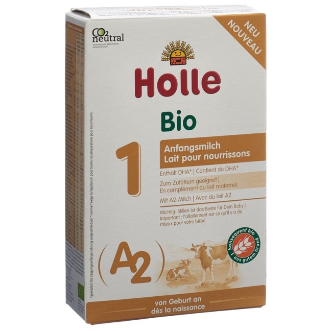 HOLLE A2 Органічна дитяча суміш 1