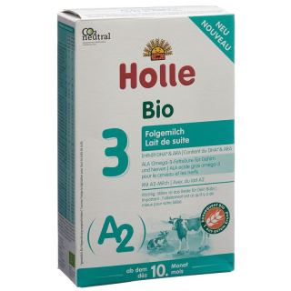 HOLLE A2 органическое дополнительное молочко 3