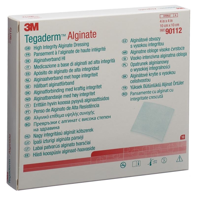 Компрес 3M Tegaderm альгінатний 10х10см (новий) 10 шт