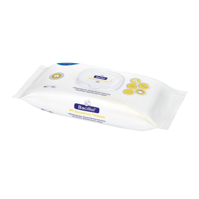 Bacillol 30 Sensitive Tissues 40 шт