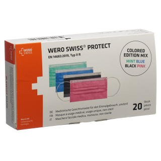 WERO SWISS Protect Mask Тип IIR цветная смесь