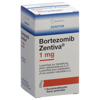 Бортезомиб Зентива, сухое вещество, флакон 1 мг.