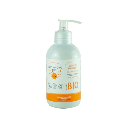 Гель для миття рук Alphanova Kids Organic Абрикос 250 мл