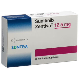 Сунитиниб Зентива капсулы 12,5 мг 28 шт.