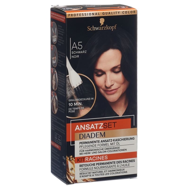 Schwarzkopf Approach Set A5 чорна пляшка 22 мл