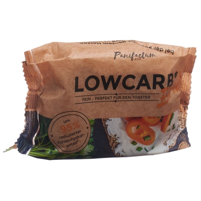 Органічний хліб Panifactum Lowcarb Fine без глютену 160 г