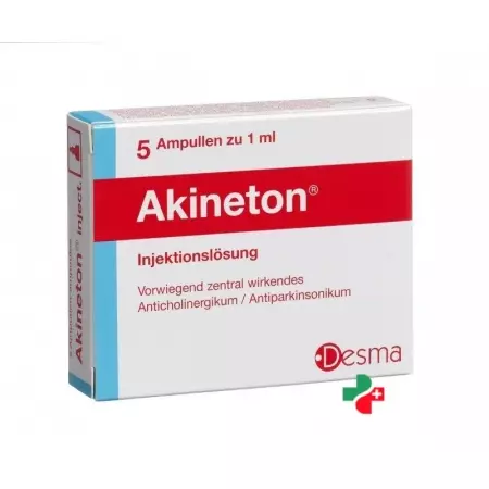 Akineton Inj Lös 5 мг/мл 5 амп 1 мл Akineton Inj Lös 5 мг/мл 5 амп 1 мл