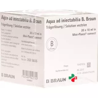 AQUA AD INJ Braun Inj Lös 10ml Minipl conn