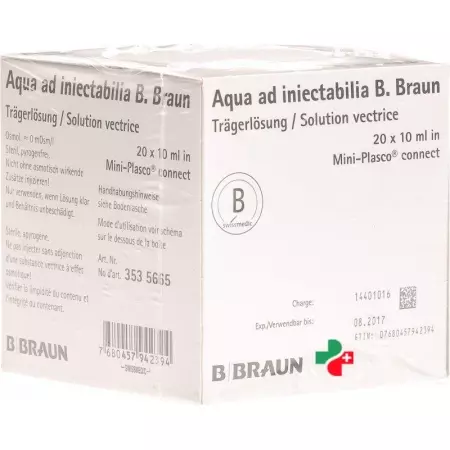 Aqua AD Braun 10 ml 20 Mini Plasco Aqua AD Braun 10 ml 20 Mini Plasco