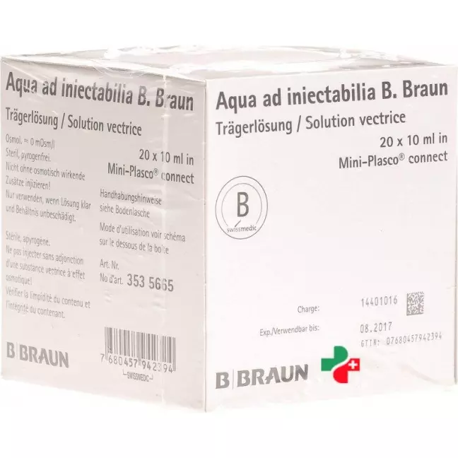 Aqua AD Braun 10 ml 20 Mini Plasco Aqua AD Braun 10 ml 20 Mini Plasco
