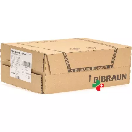 Aqua ad iiectabilia B. Braun Inj Lös 50 мл флакон 20