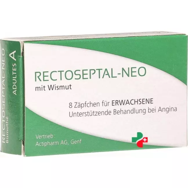 Rectoseptal-Neo Wismut Supp Adult 8 шт Rectoseptal-Neo Wismut Supp Adult 8 шт