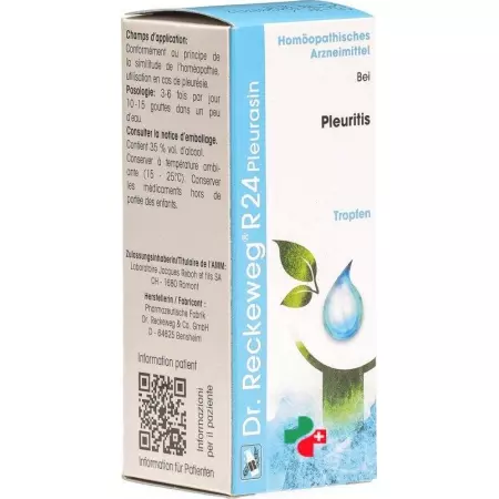 Reckeweg R24 Pleurasin Drops Fl 50 мл