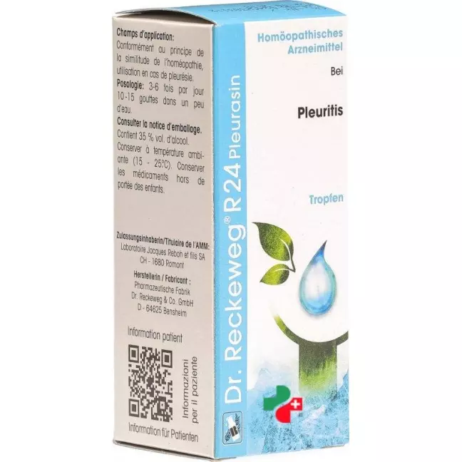 Reckeweg R24 Pleurasin Drops Fl 50 мл