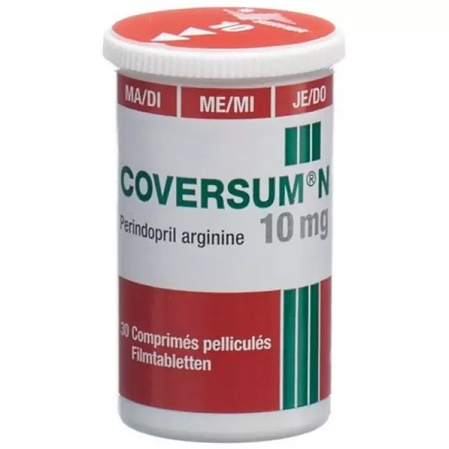 Coversum N Filmtable 10 мг Fl 30 шт Coversum N Filmtable 10 мг Fl 30 шт