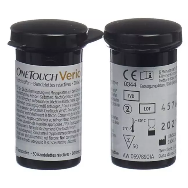 Тест-смужки One Touch Verio 2 х 50 шт