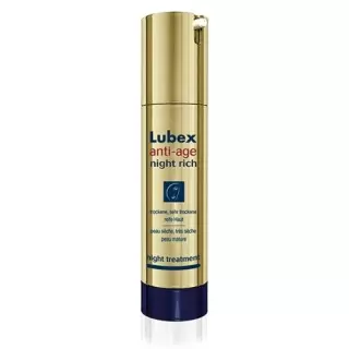 Нічний насичений антивіковий крем Lubex 50 мл