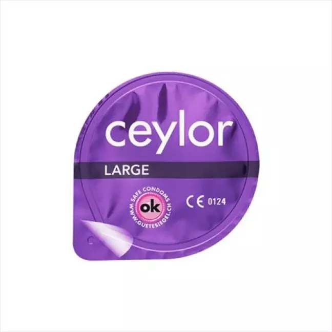 Презерватив Ceylor Large з резервуаром 6 шт Презерватив Ceylor Large з резервуаром 6 шт