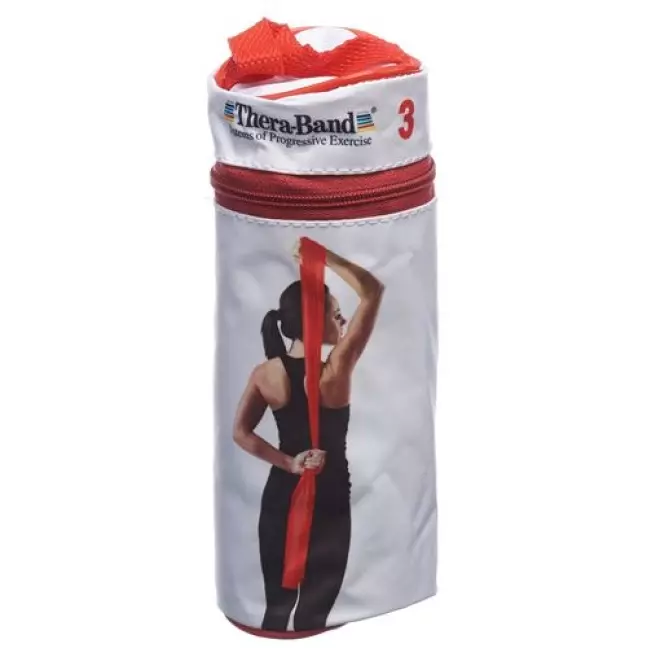 THERA BAND 2.5MX12.7CM ROT MIT