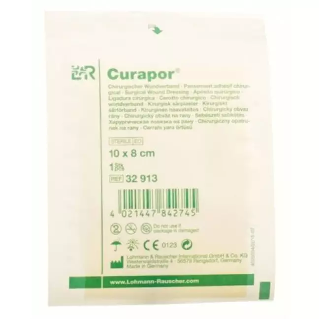CURAPOR CHIR WUNDVER 10X8CM