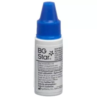 Bgstar Normale Kontrolllosung Flasche