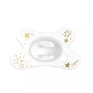 Difrax Dummy Natural Gold 0-6M Silicone