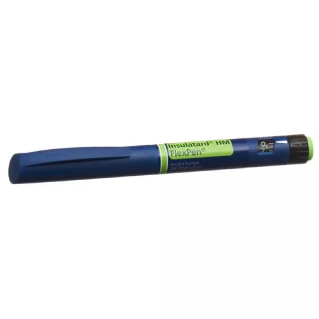 Інсулін Insulatard HM FlexPen попередньо заповнена ручка 5 х 3 мл