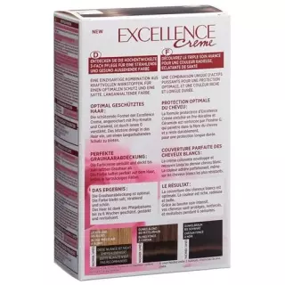 EXCELLENCE Cream Triple Prot 4 коричневий