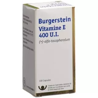 Burgerstein Вітамін Е капсули 400 Е 100 шт