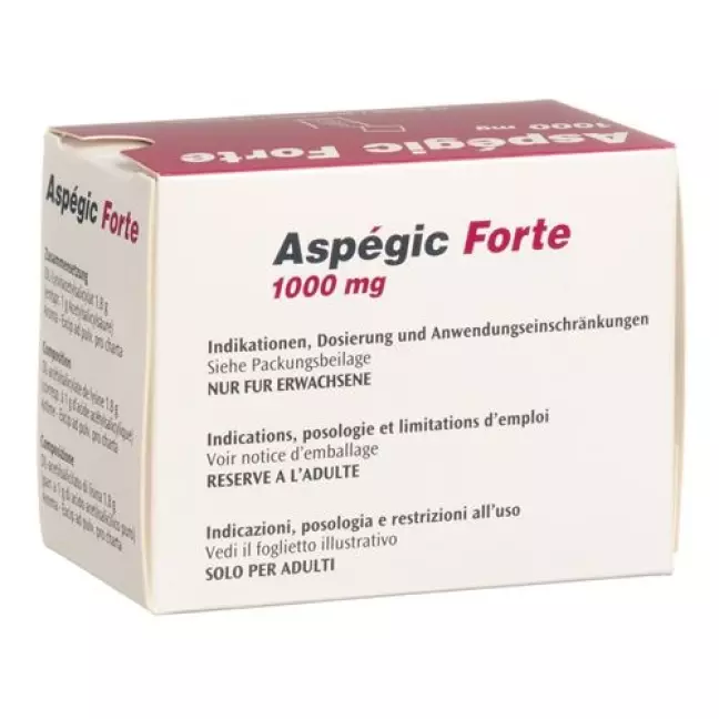 Aspegic 1000 mg 20 Beutel Aspegic 1000 mg 20 Beutel