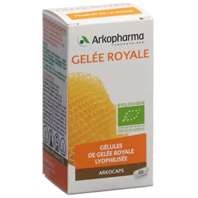Arkocaps Royal Jelly Pollen Capsules Рослинні 45 шт