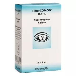 Timo-COMOD Gtt Opht 0,5% 2 х 5 мл