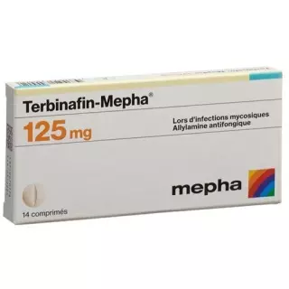 Тербінафін-Мефа таблетки 125 мг 14 шт