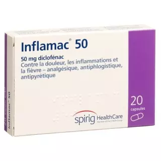 Інфламак капсули 50 мг 20 шт